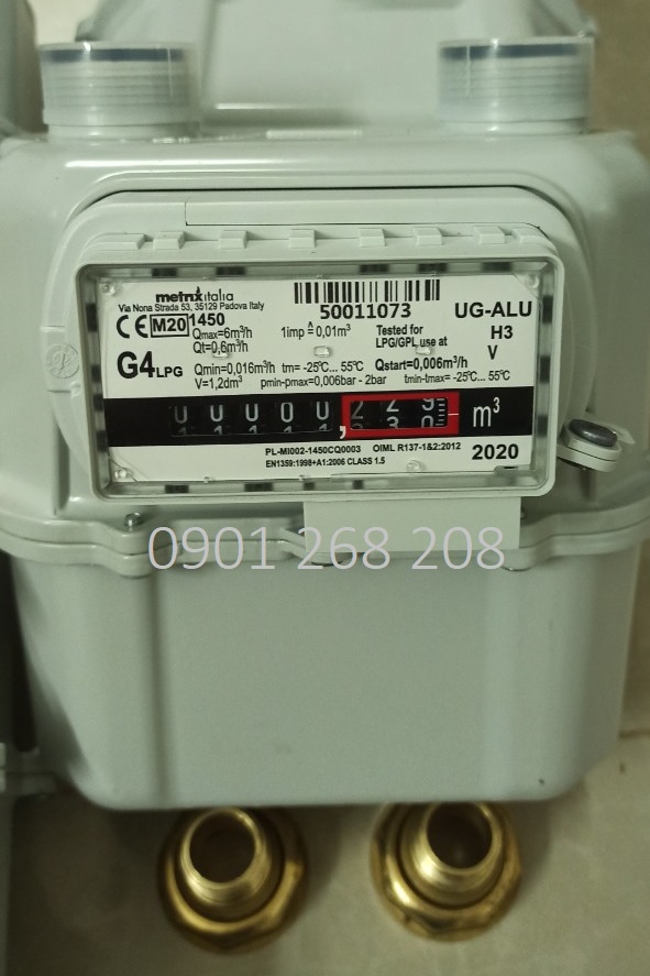 ĐỒNG HỒ ĐO LƯU LƯỢNG G4 2BAR METRIX